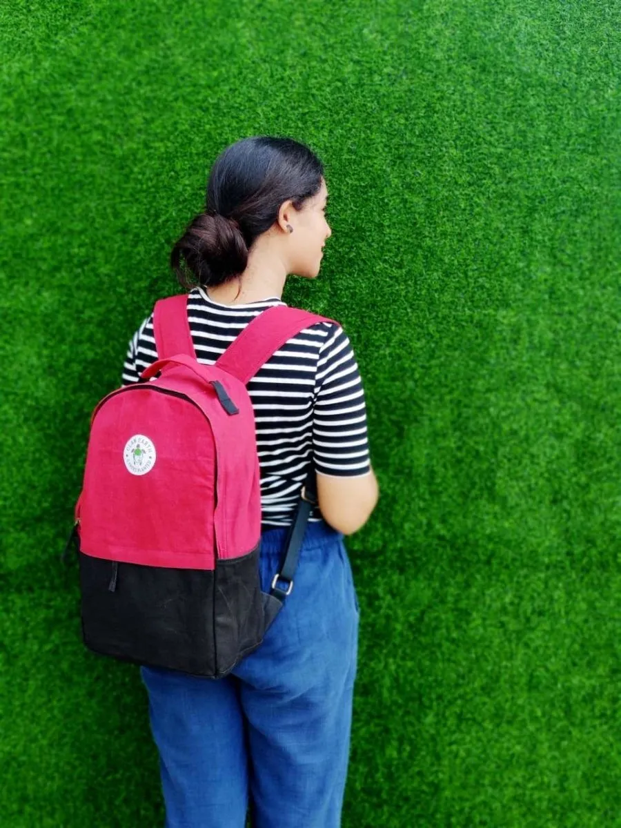 Amur Backpack - Everyday Carry 15.6 inch Laptop Backpack - Ocean Blue and Charcoal Backpack