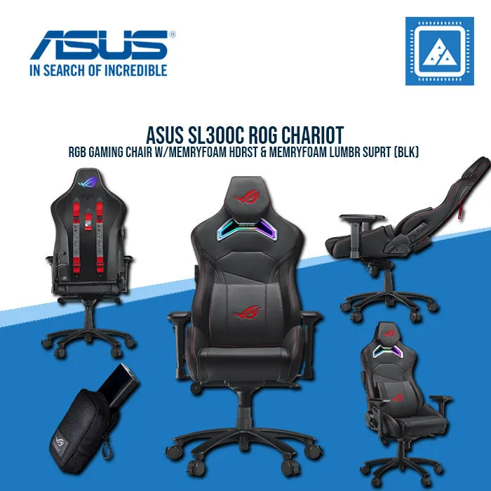 ASUS SL300C ROG CHARIOT RGB GAMING CHAIR