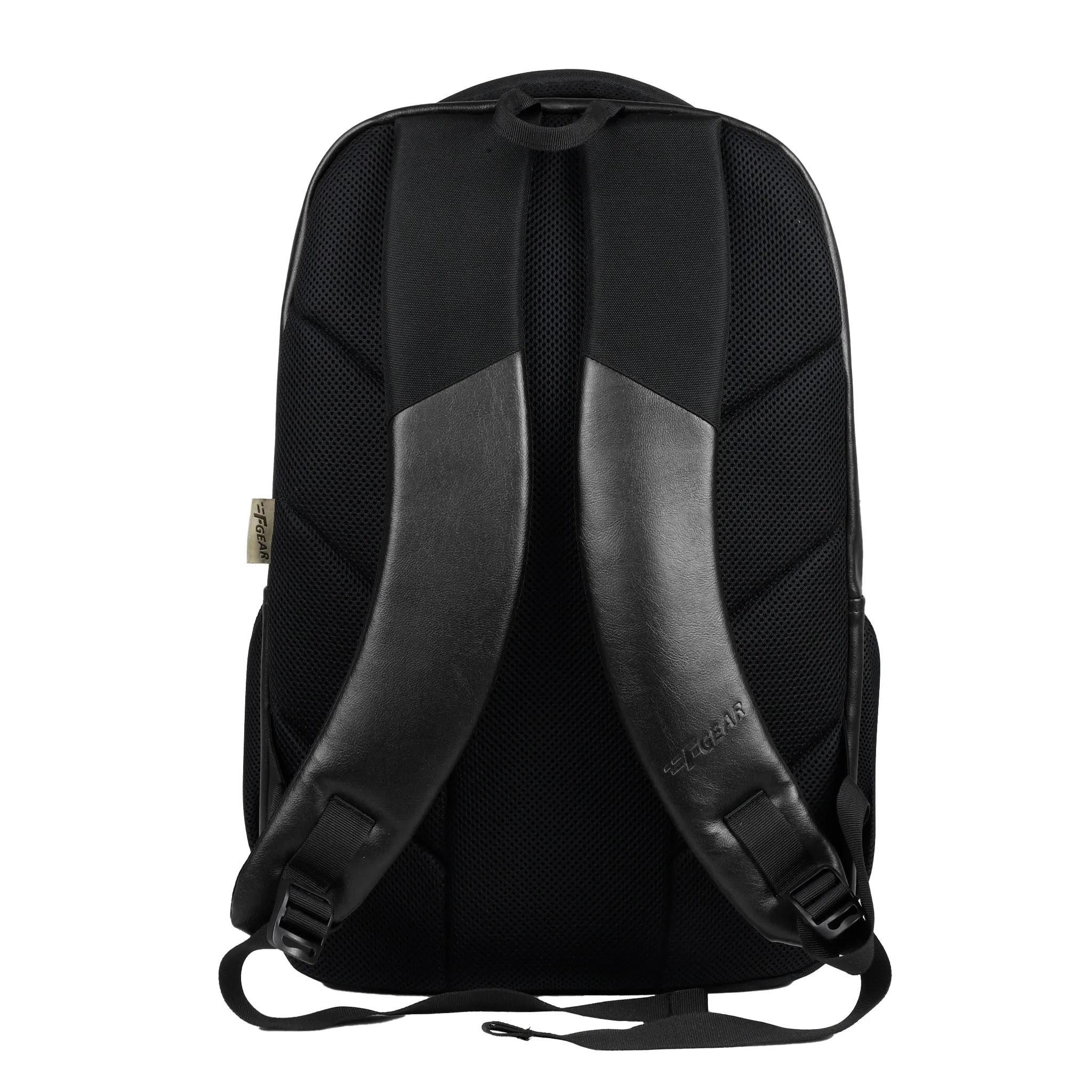 Bering 28L Black Art Leather Laptop Backpack