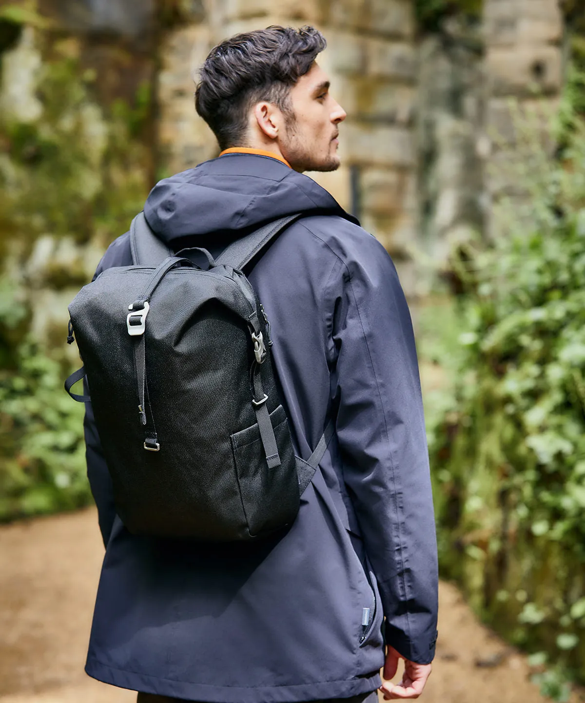 Black -  Kiwi classic rolltop 16L