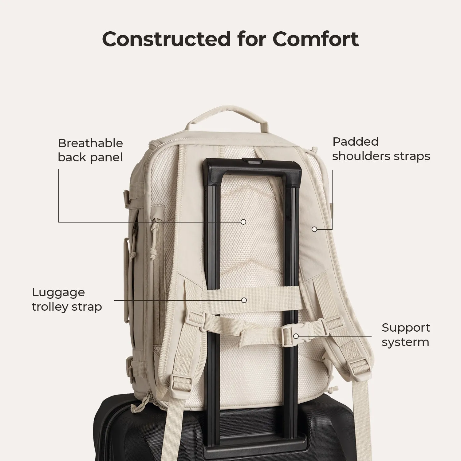 Blast Quick Access 28L-38L Carry On Travel Backpack