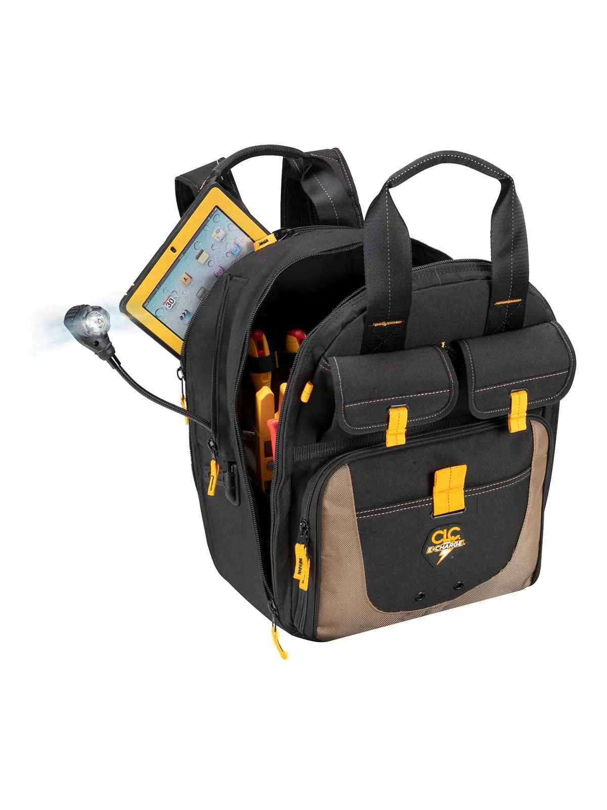 CL1ECPL38&#x20;Tool&#x20;Backpack&#x20;with&#x20;USB&#x20;E-Charge&#x20;and&#x20;LED&#x20;Lighting&#x20;-&#x20;CLC