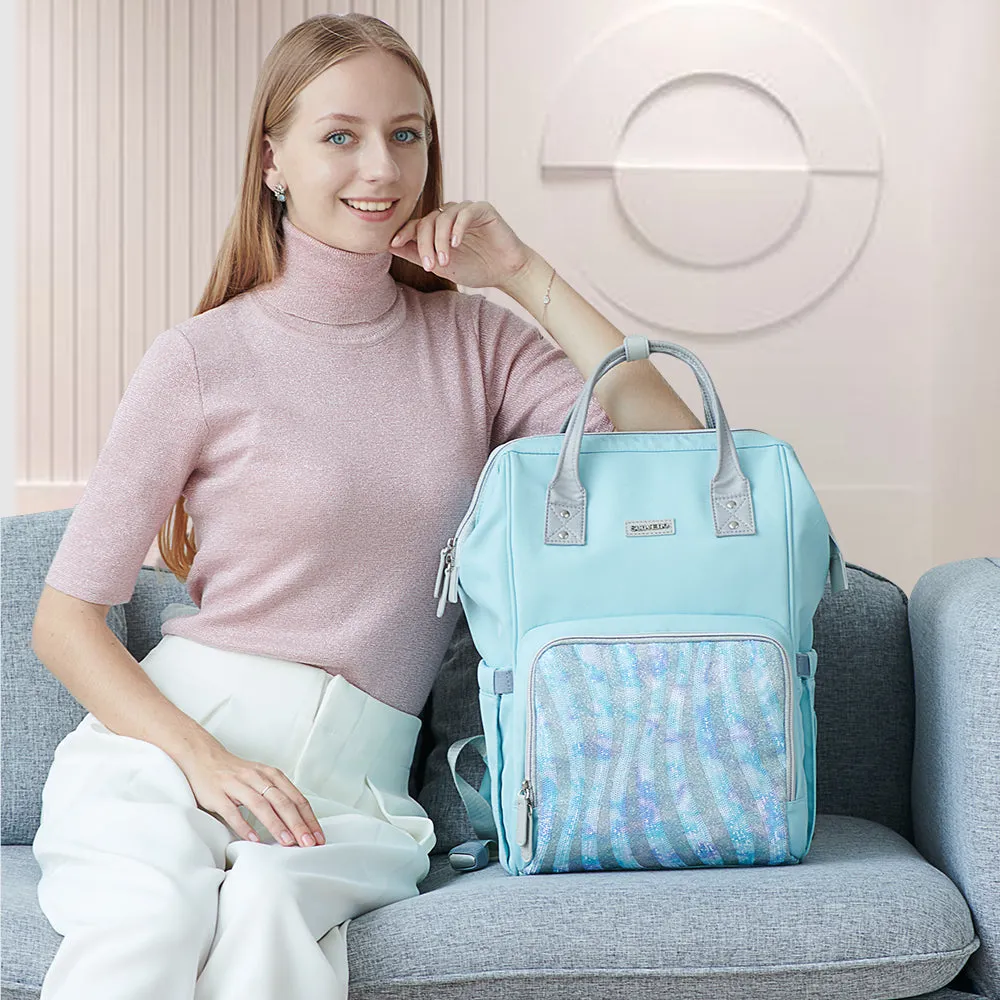 Diaper Bag - Sparkle -Blue