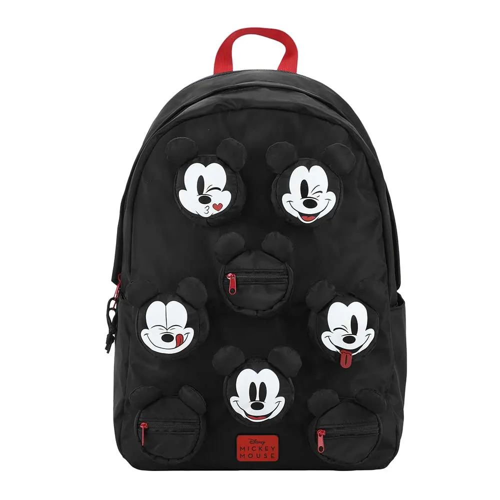 Disney Mickey Mouse Built-up Pockets Backpack