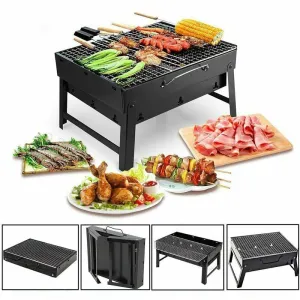 Folding Charcoal Grill Portable Outdoor Grill for BBQ Picnic