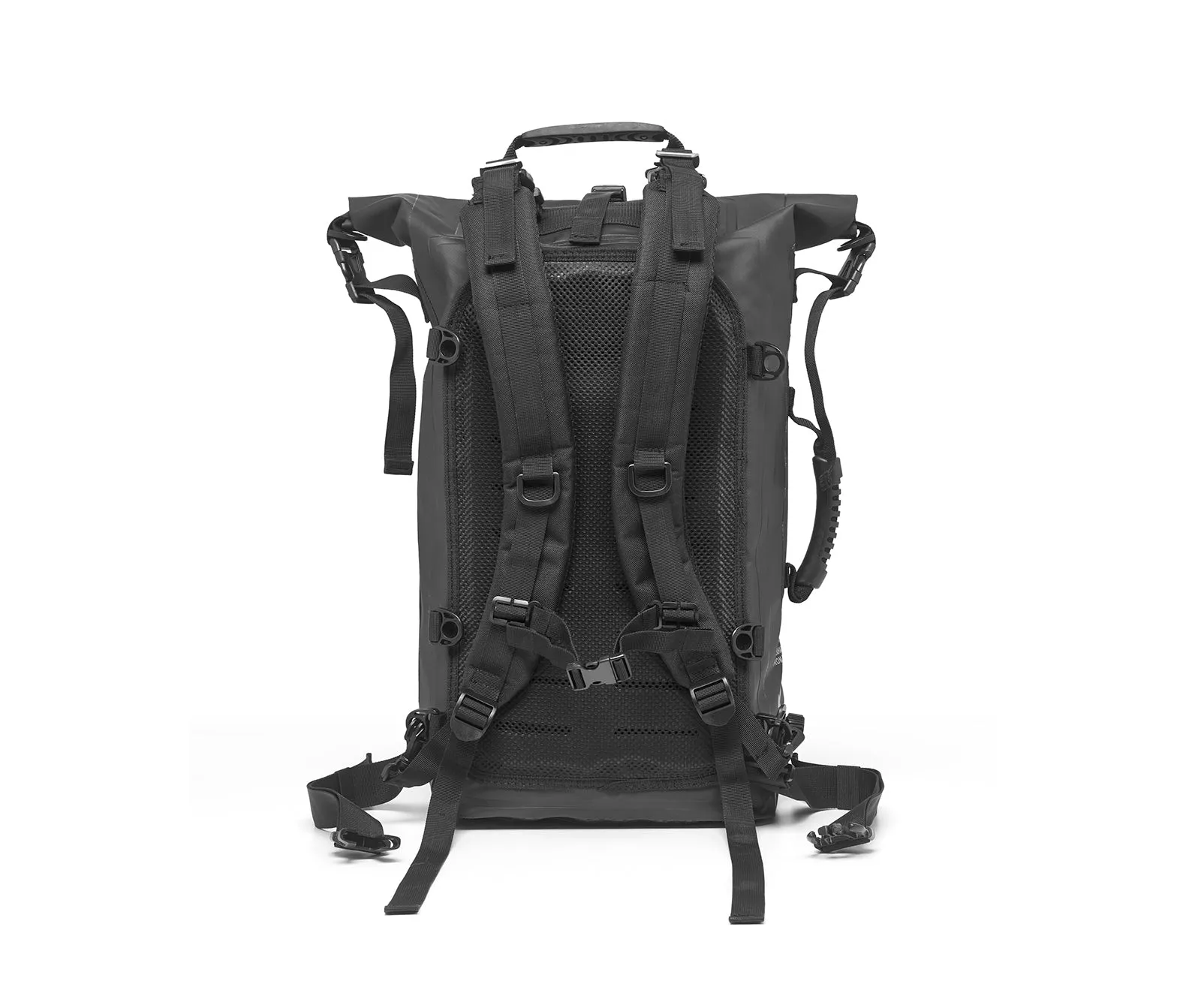 Fuel Motorcycles Expedition Backpack Black/Orange