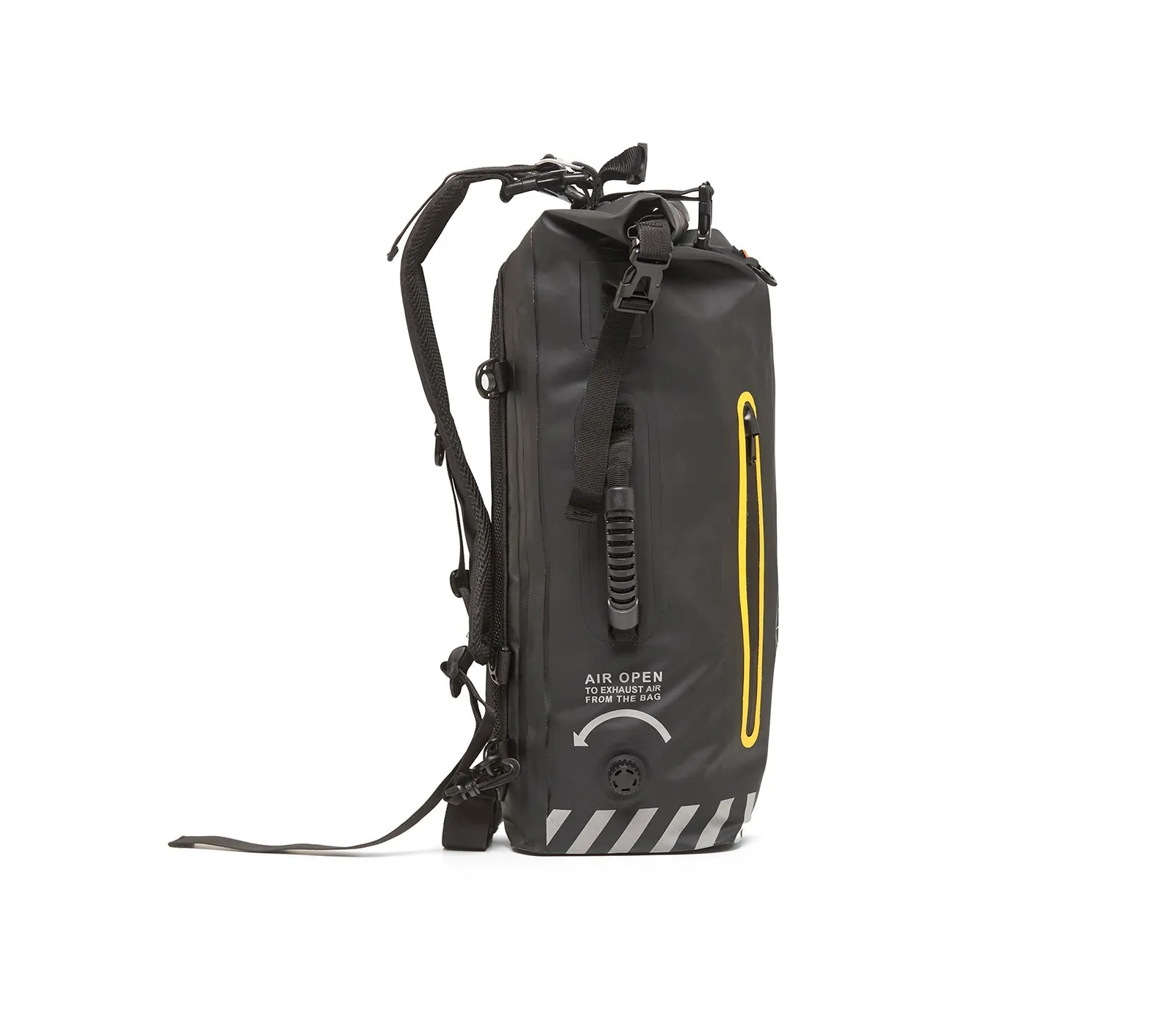 Fuel Motorcycles Expedition Backpack Black/Yellow