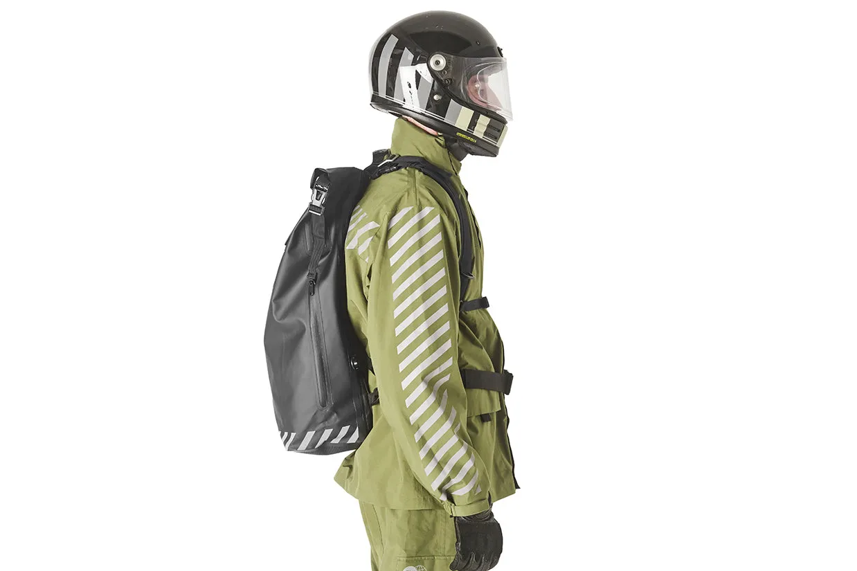 Fuel Motorcycles Expedition Backpack Black/Yellow