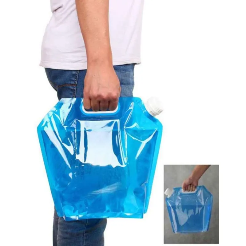 Fully Collapsible / foldable 5 Litre Drinking Water Bag