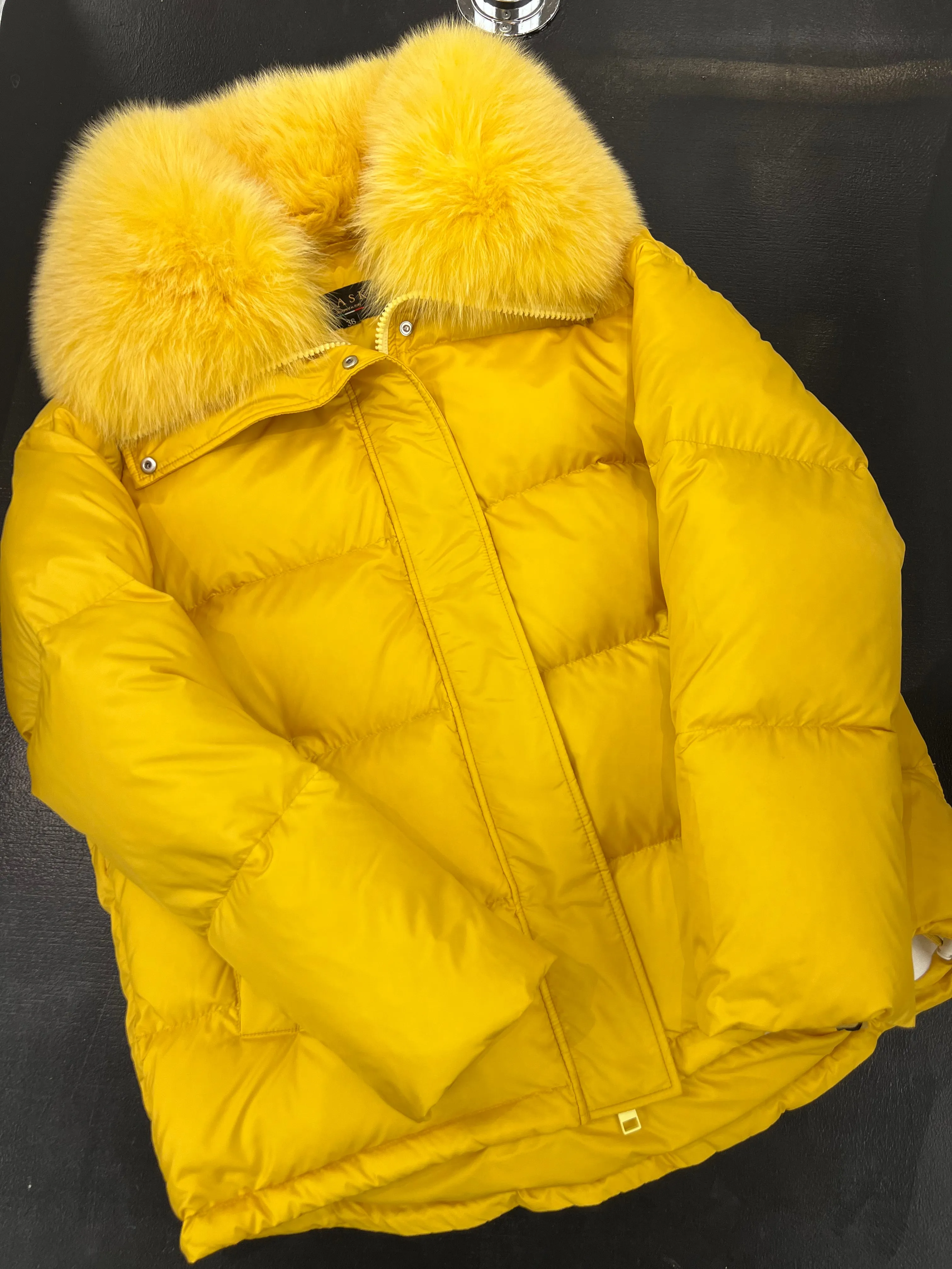 Genuine Polar Fox Premium Down Fill Jacket