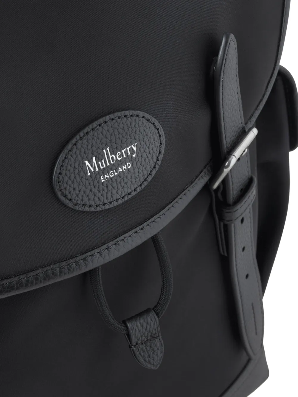 Heritage Nylon Backpack (Black)