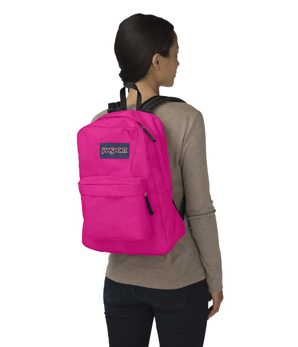 JANSPORT Superbreak Backpack - Cyber Pink