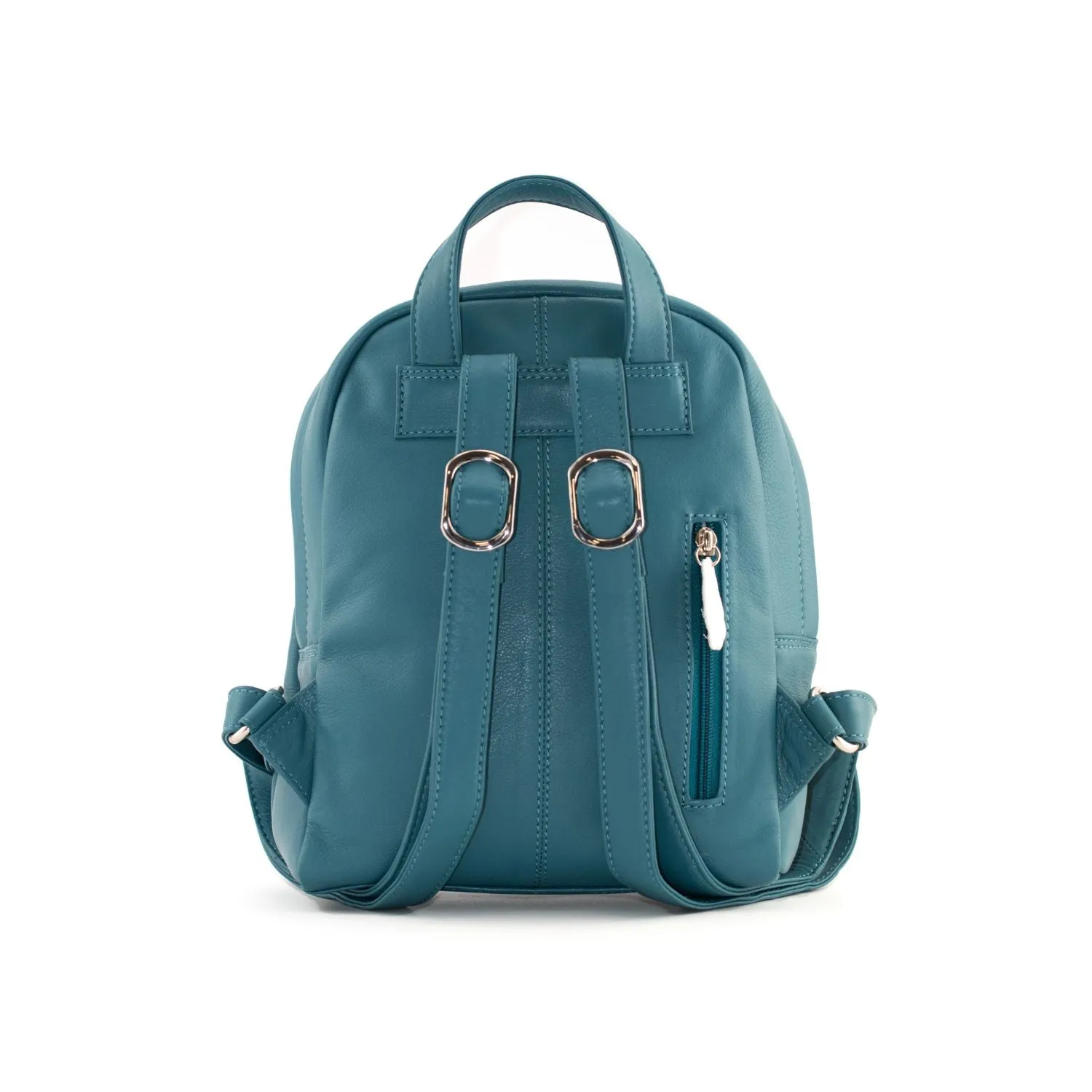 Mala Leather Green Bella Backpack