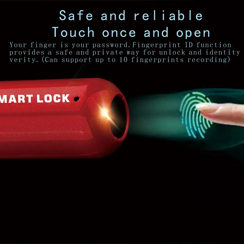 Mini Smart Biometric Padlock