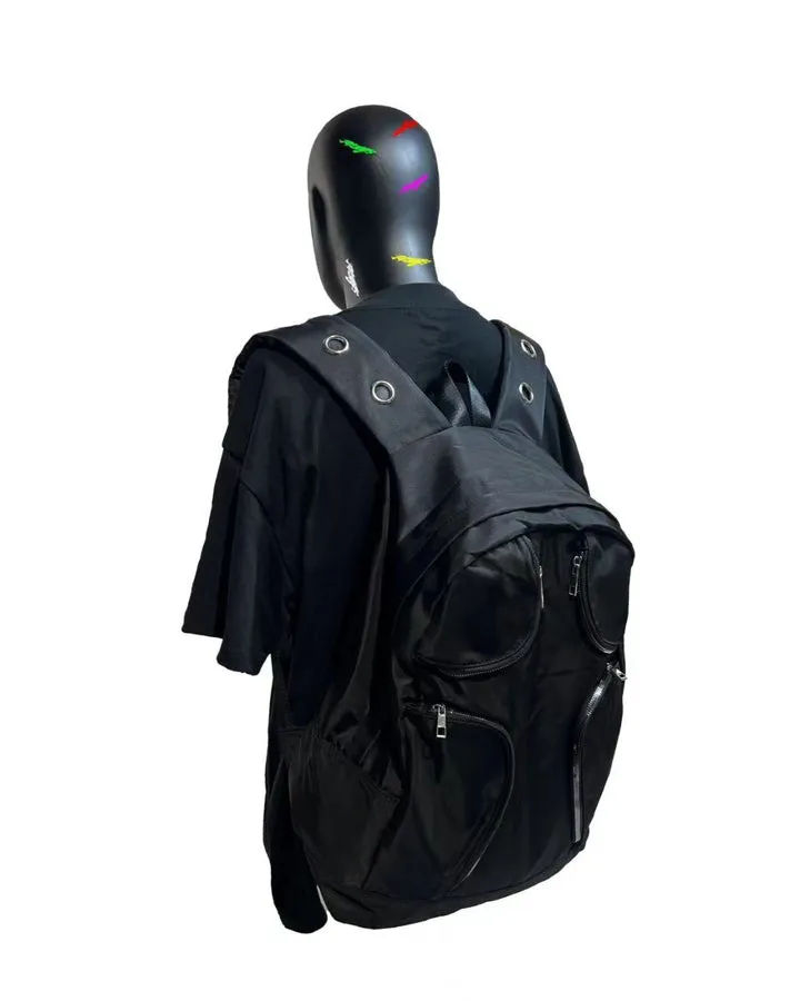 Nylon Multi-Pocket Tactical Backpack