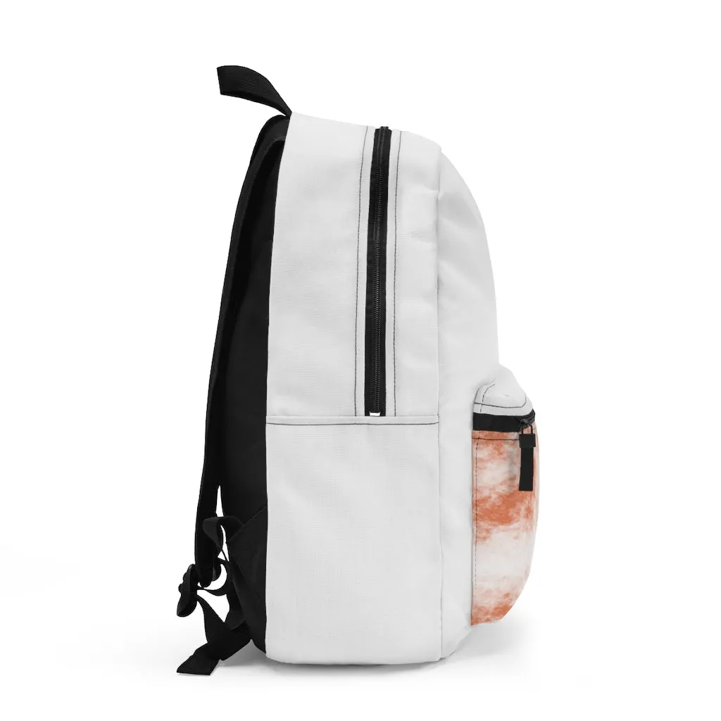 Orange Clouds Backpack (Made in USA)