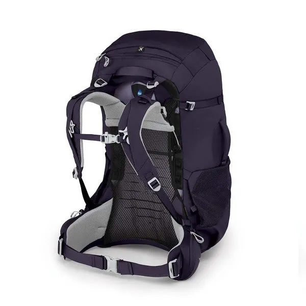 Osprey Fairview Trek Backpack 50 Litre Women's Specific Hiking and Travel Pack With Free Airport Cover/Raincover