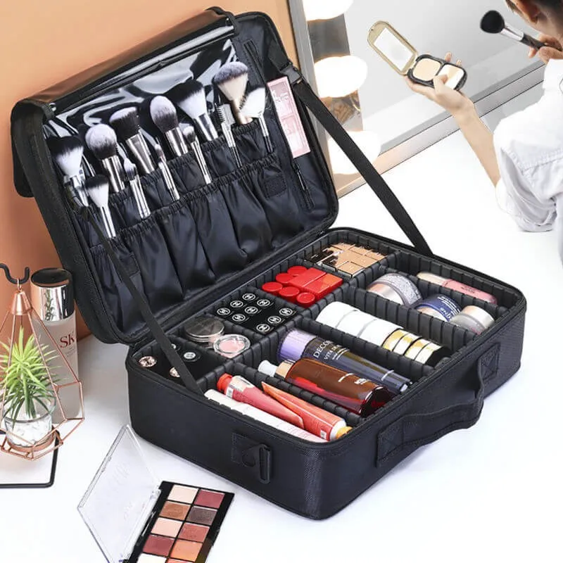 portable multi-layer large-capacity make-up storage bag