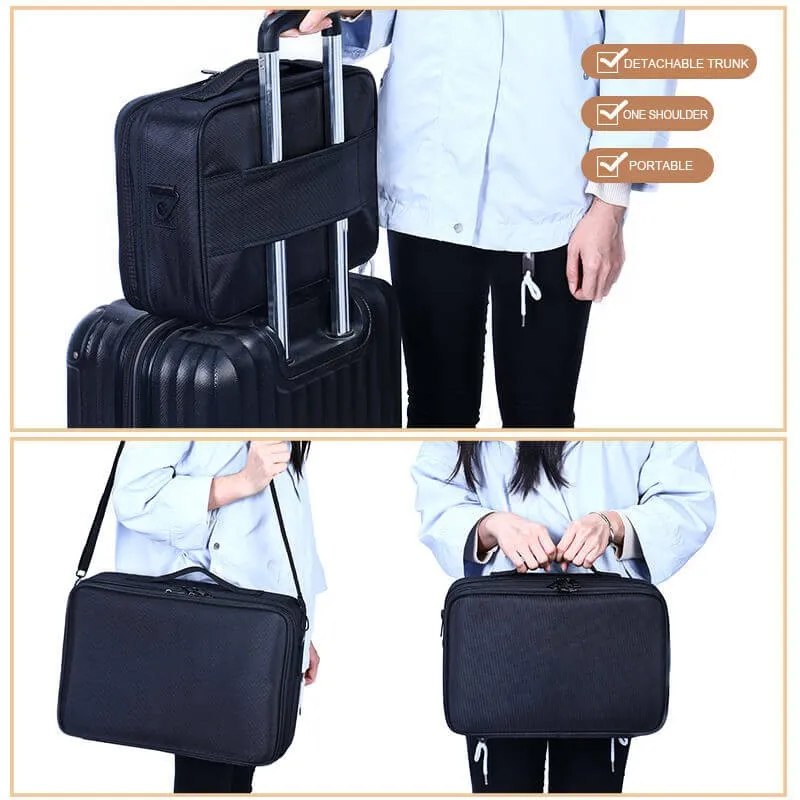 portable multi-layer large-capacity make-up storage bag