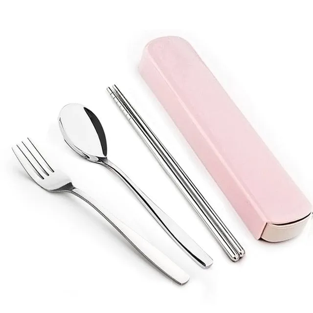 Portable Travel Tableware Set