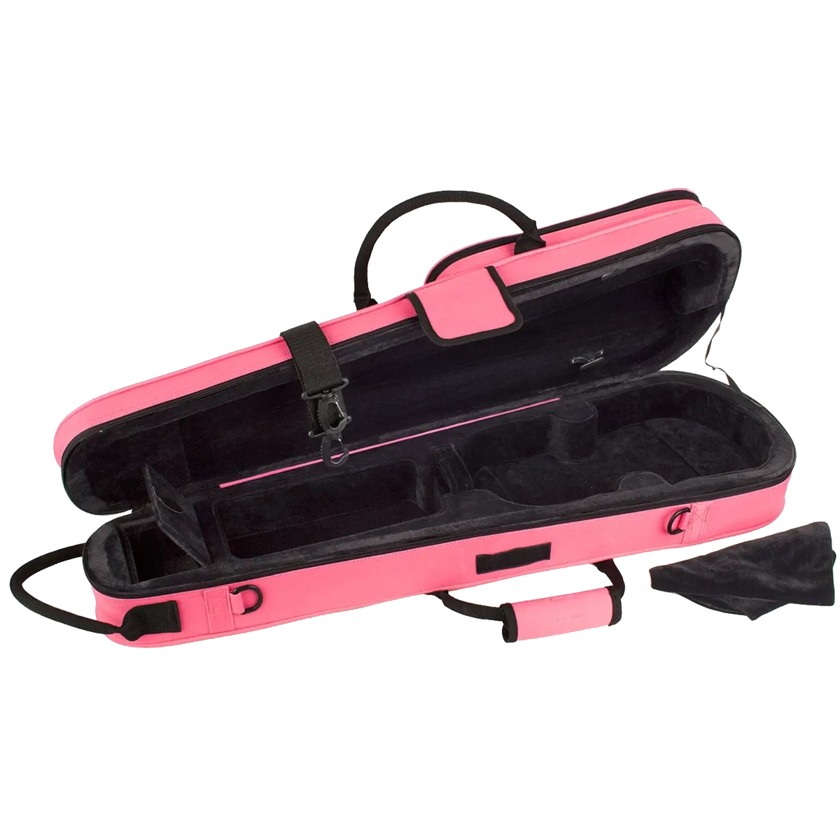 Protec Max Shaped Violin Case Fuschia 4/4