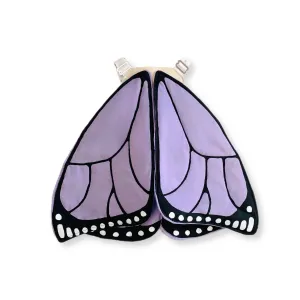 Purple Monarch Butterfly Wings