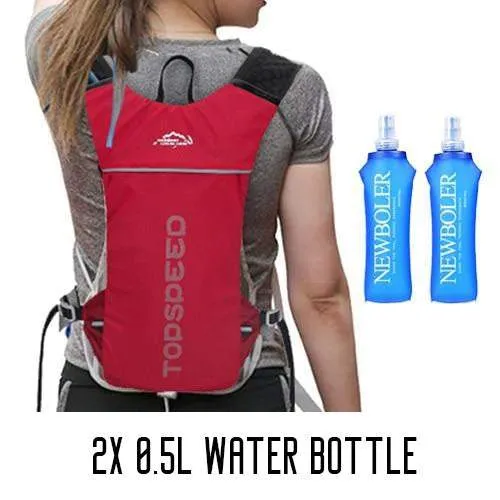 Reflective Hydration Backpack For Hiking & Running