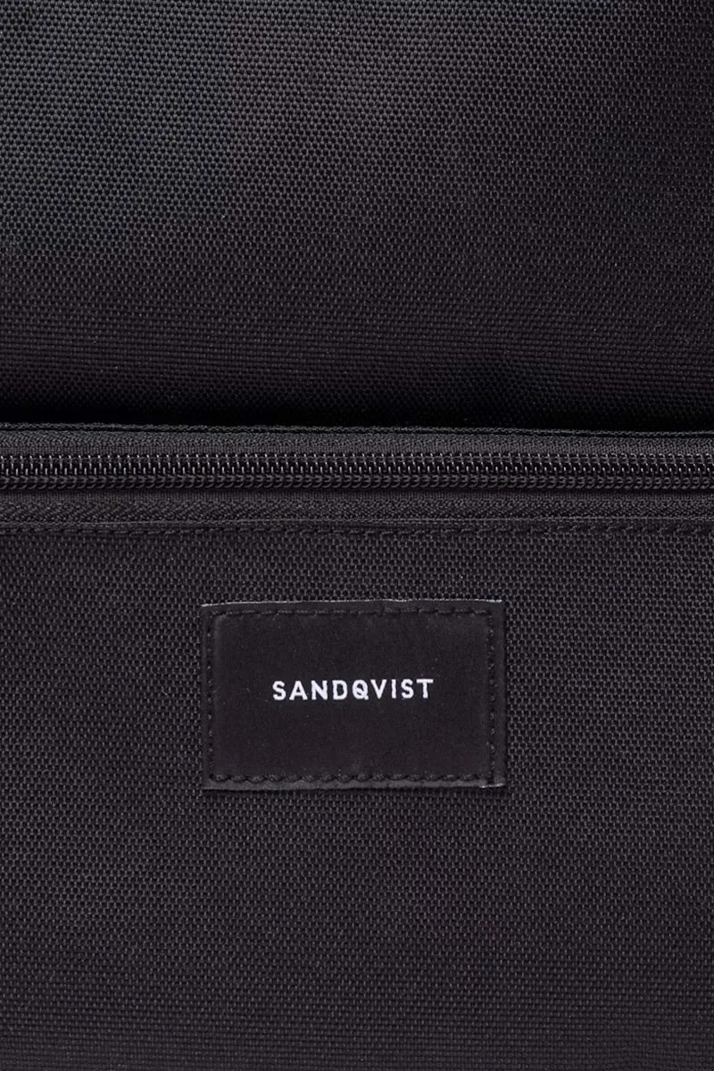 Sandqvist Otis Travel Backpack (Black)