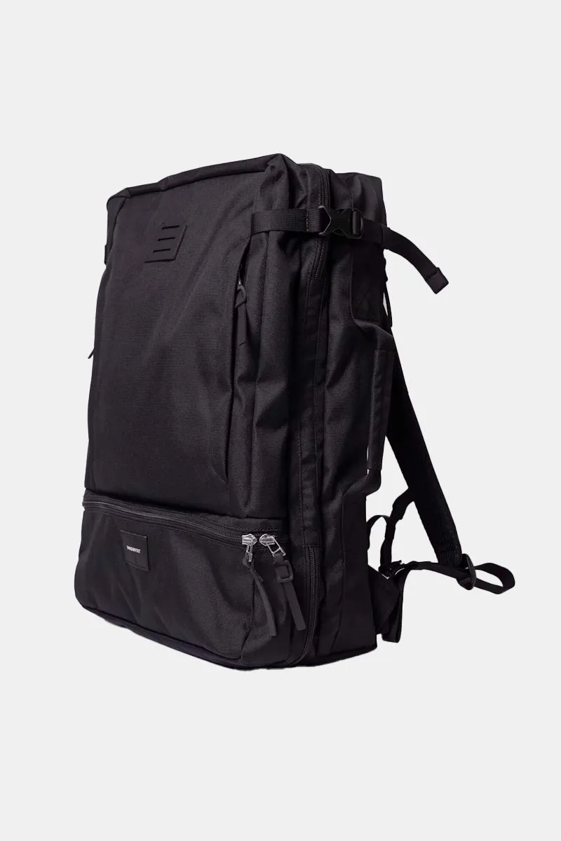 Sandqvist Otis Travel Backpack (Black)