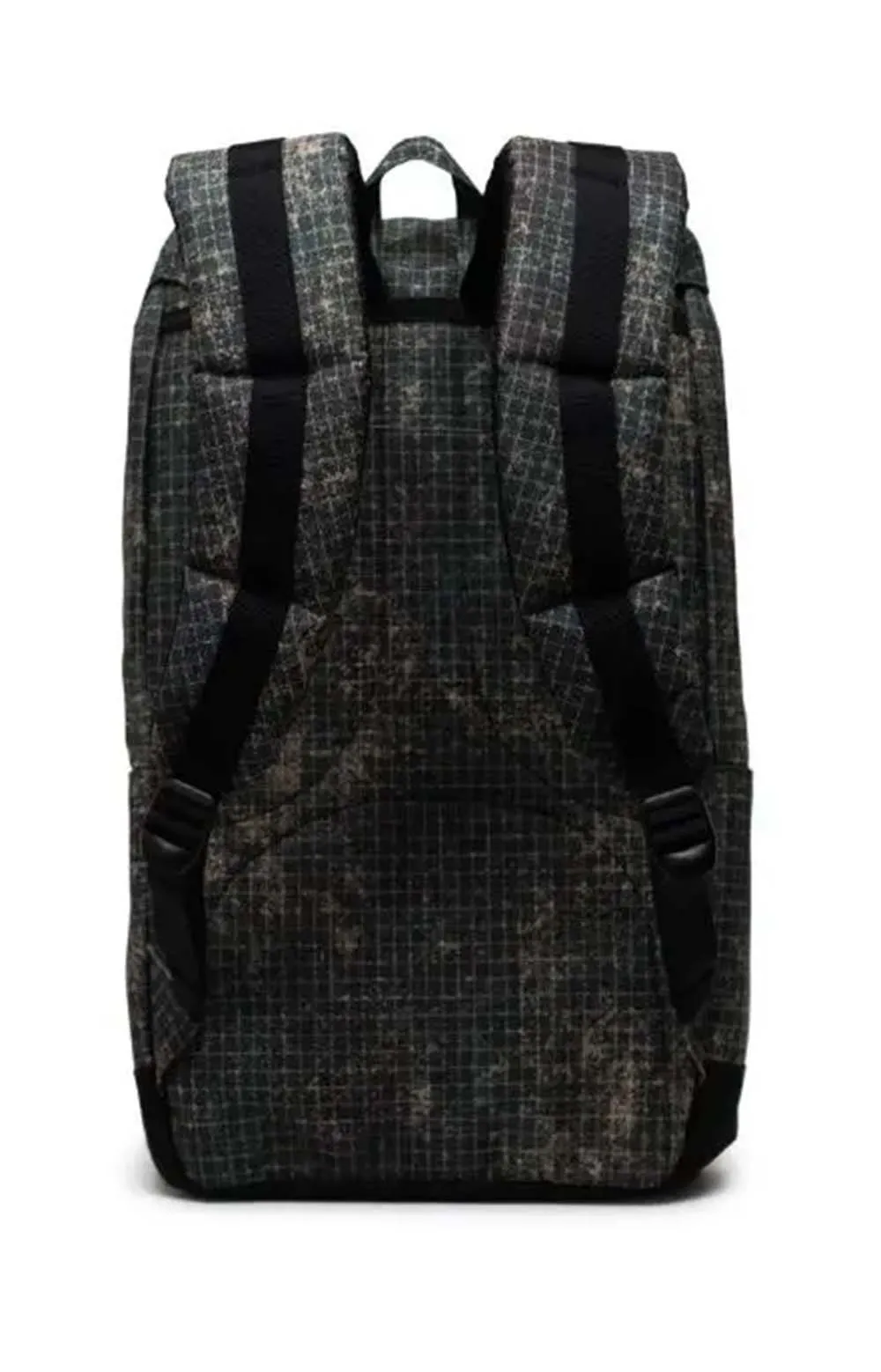 Sustainable Little America Backpack - Forest Grid