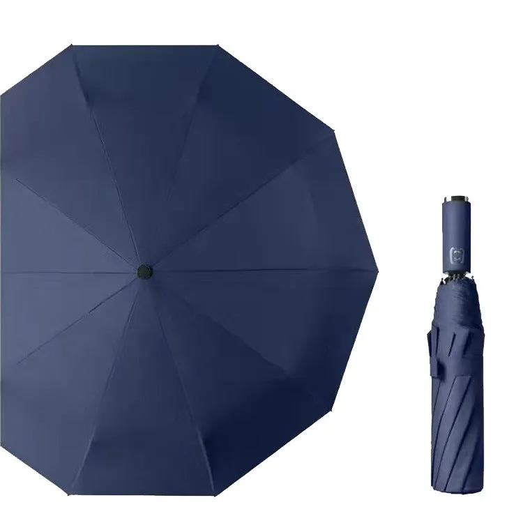 Ten Bones All-in-One Automatic Umbrella with Built-in Flashlight, HG0139