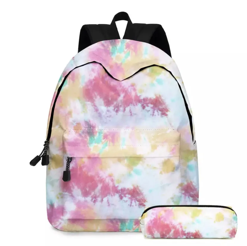 Tie Dye Backpack   Pencil Case