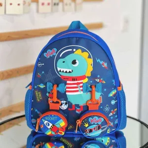 Toddler Back Pack With Cute Zipper Pouches