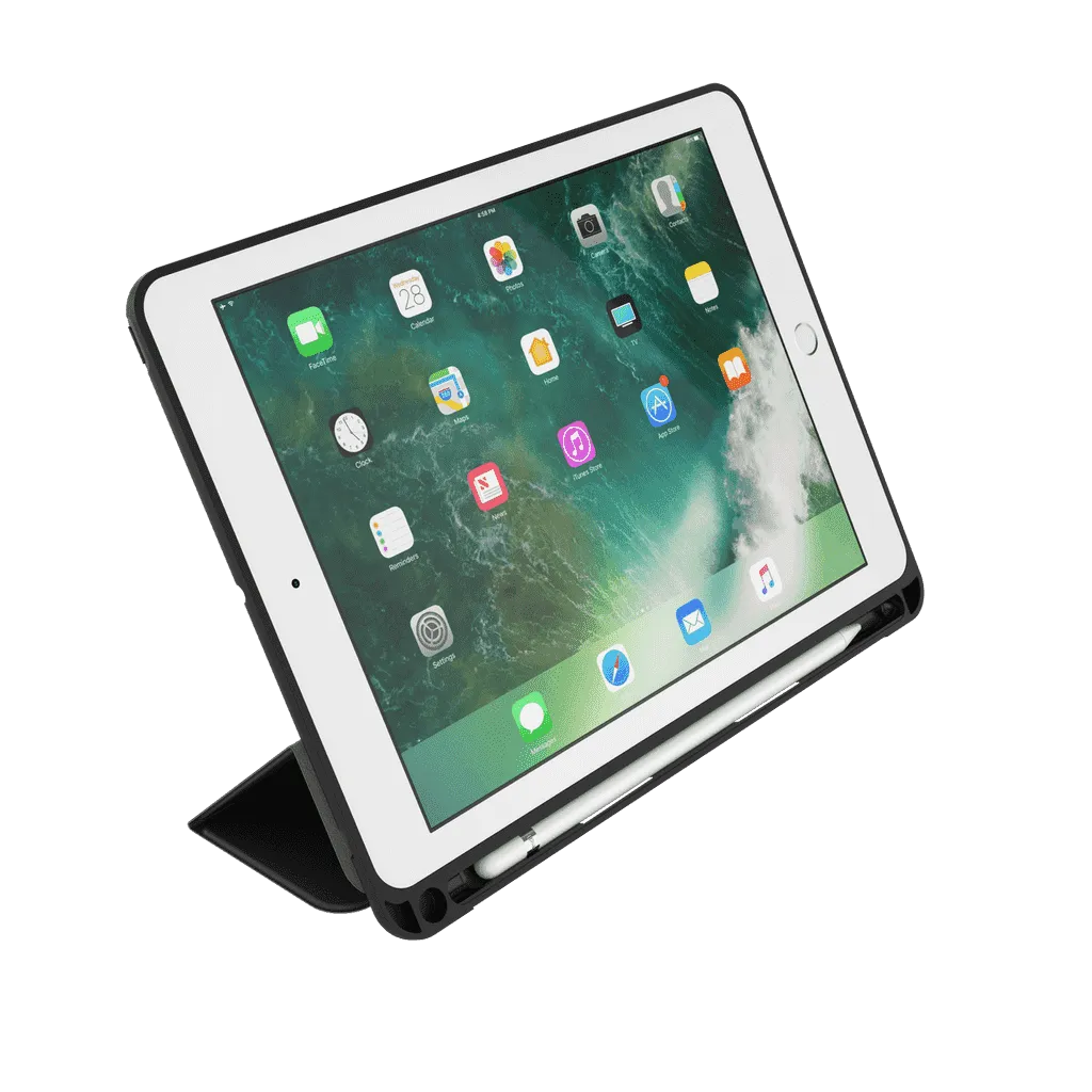 Trifold Stand Smart Case w/ Pencil Holder for iPad 9.7" (6th Gen)