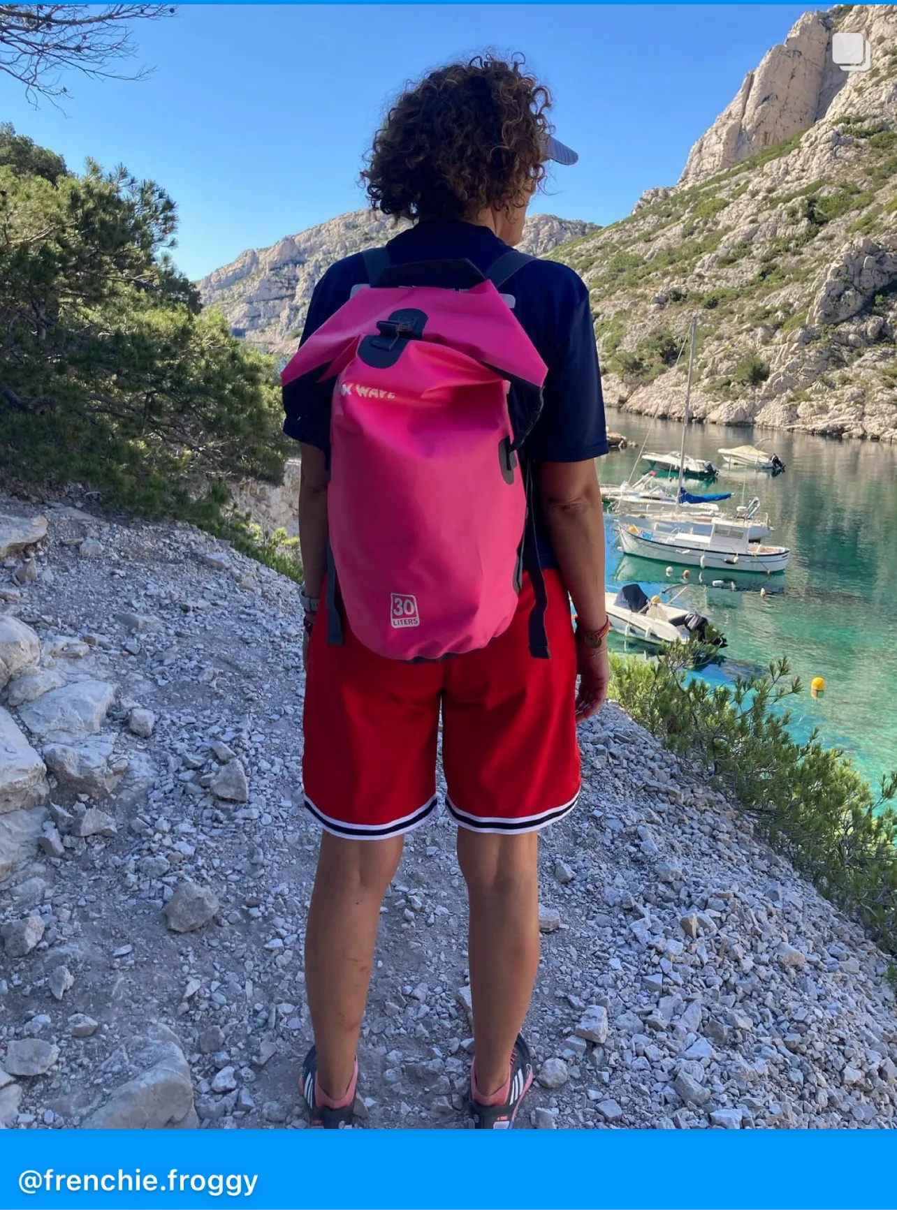 Waterproof Backpack 30 Liter - Pink