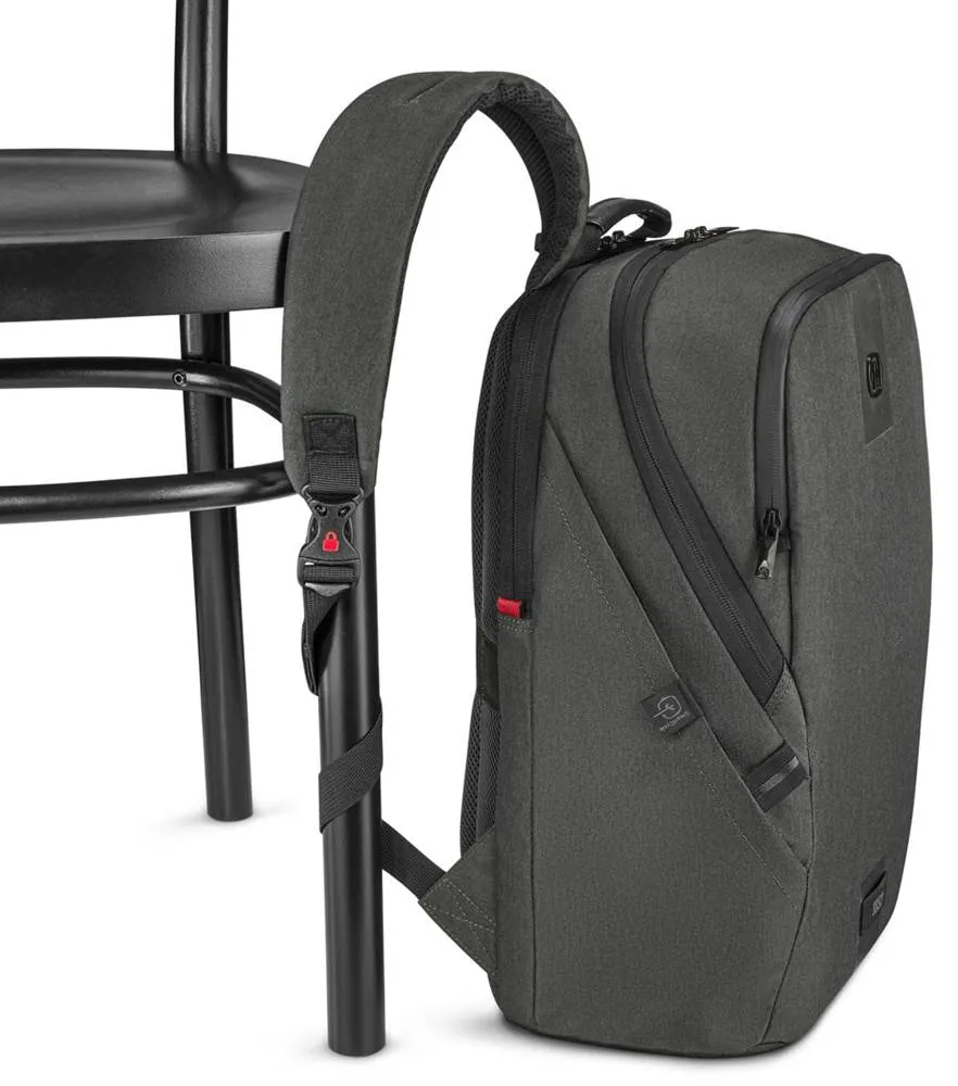 Wenger MX ECO Light 16" Laptop Backpack with Tablet Pocket - Charcoal