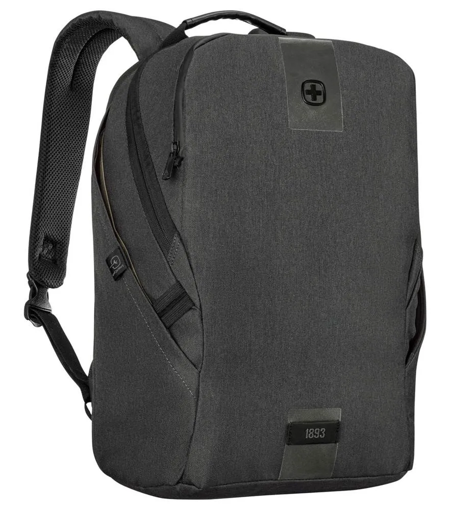 Wenger MX ECO Light 16" Laptop Backpack with Tablet Pocket - Charcoal